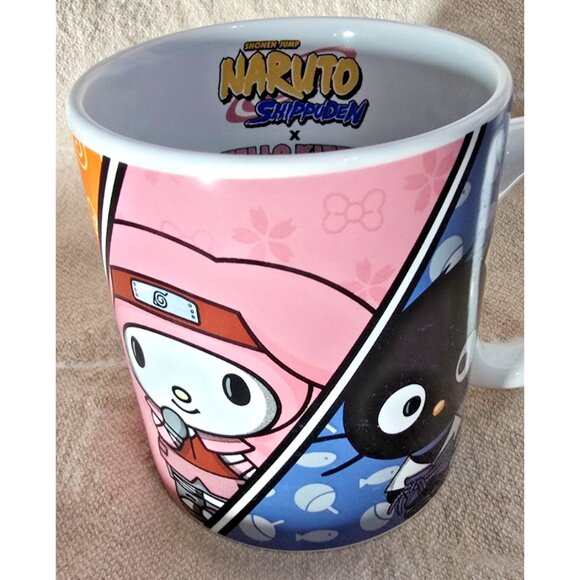 Naruto Shippuden x Hello Kitty & Friends 16oz Ceramic Mug/Limited Edition Sanrio - Picture 6 of 8